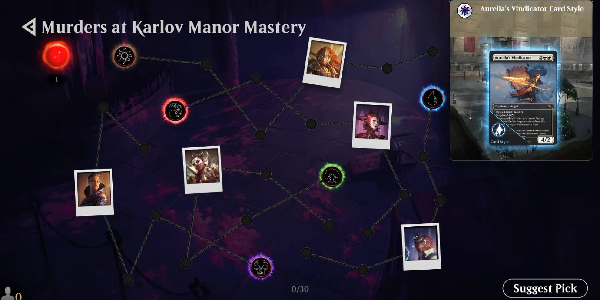 Murder at Karlov Manor Mastery Tree