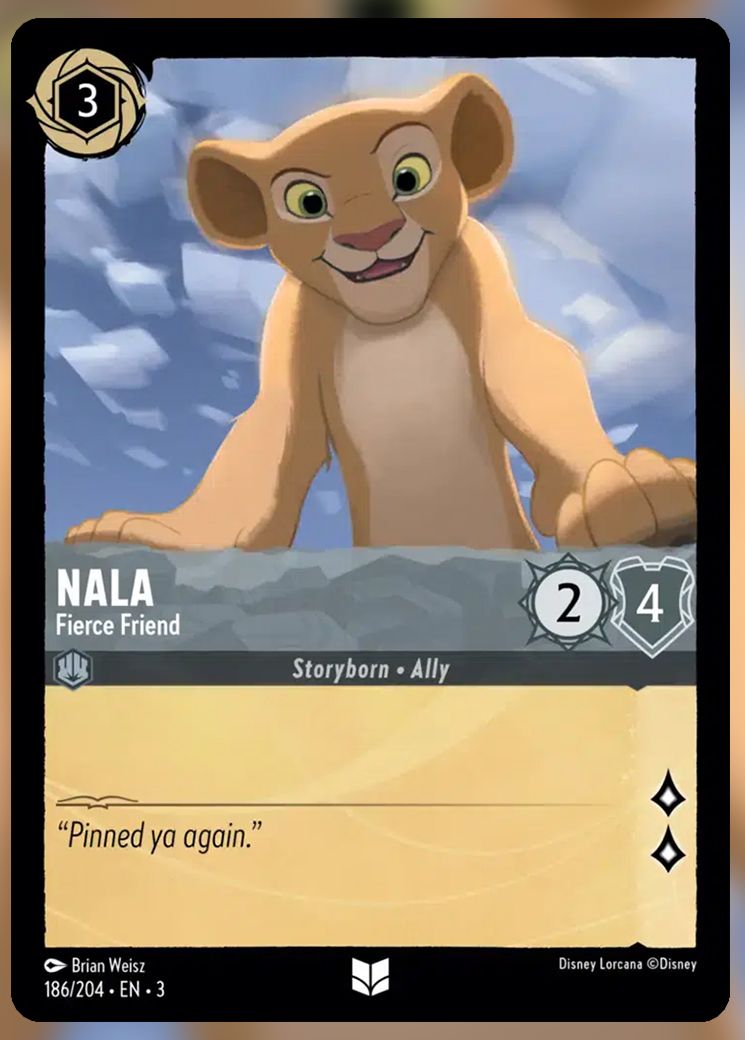 Nala, Fierce Friend