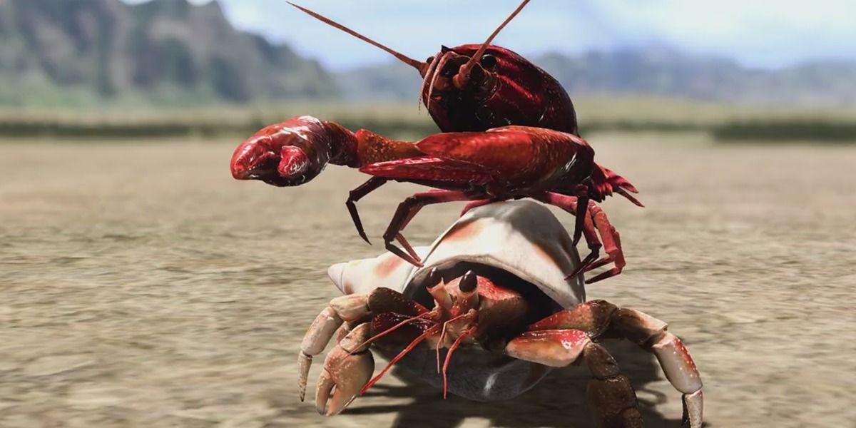 Nancy and Olivia, the crustacean menaces in Like a Dragon: Infinite Wealth