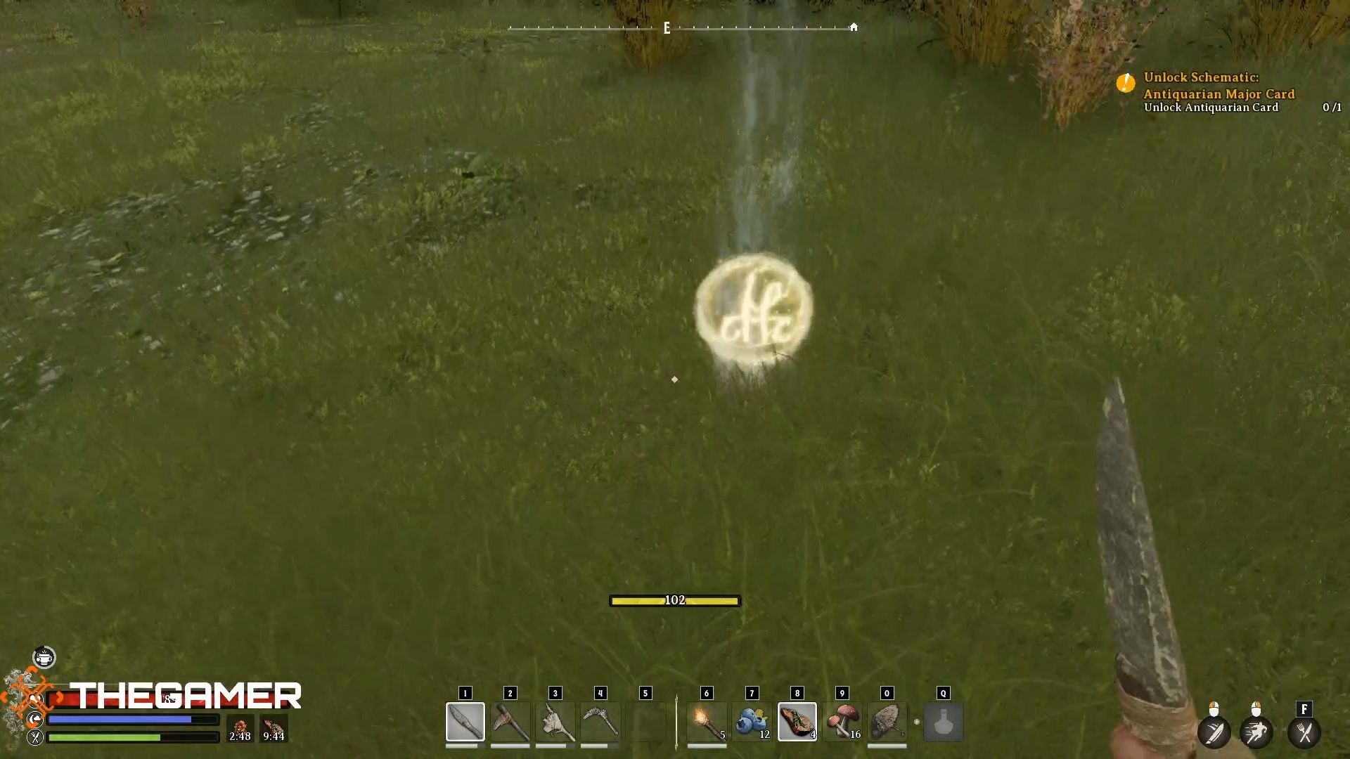 Nightingale Essence Dust on the ground