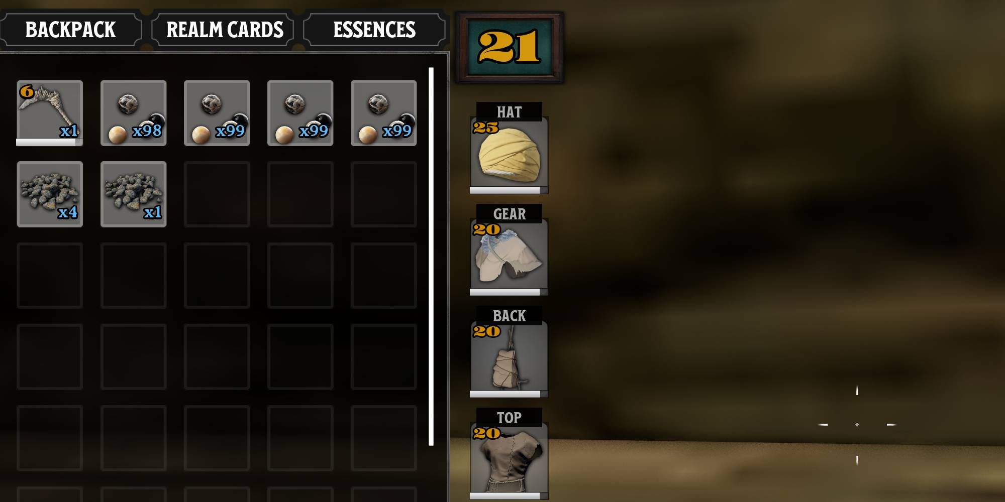 Nightingale gear score