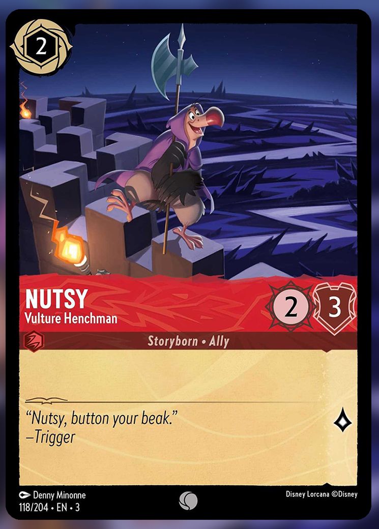 Nutsy, Vulture Henchman