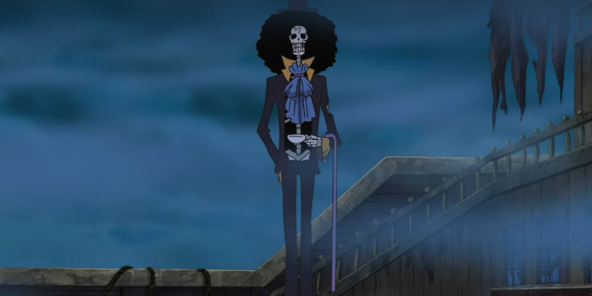 One Piece Brook On His Haunted Ship