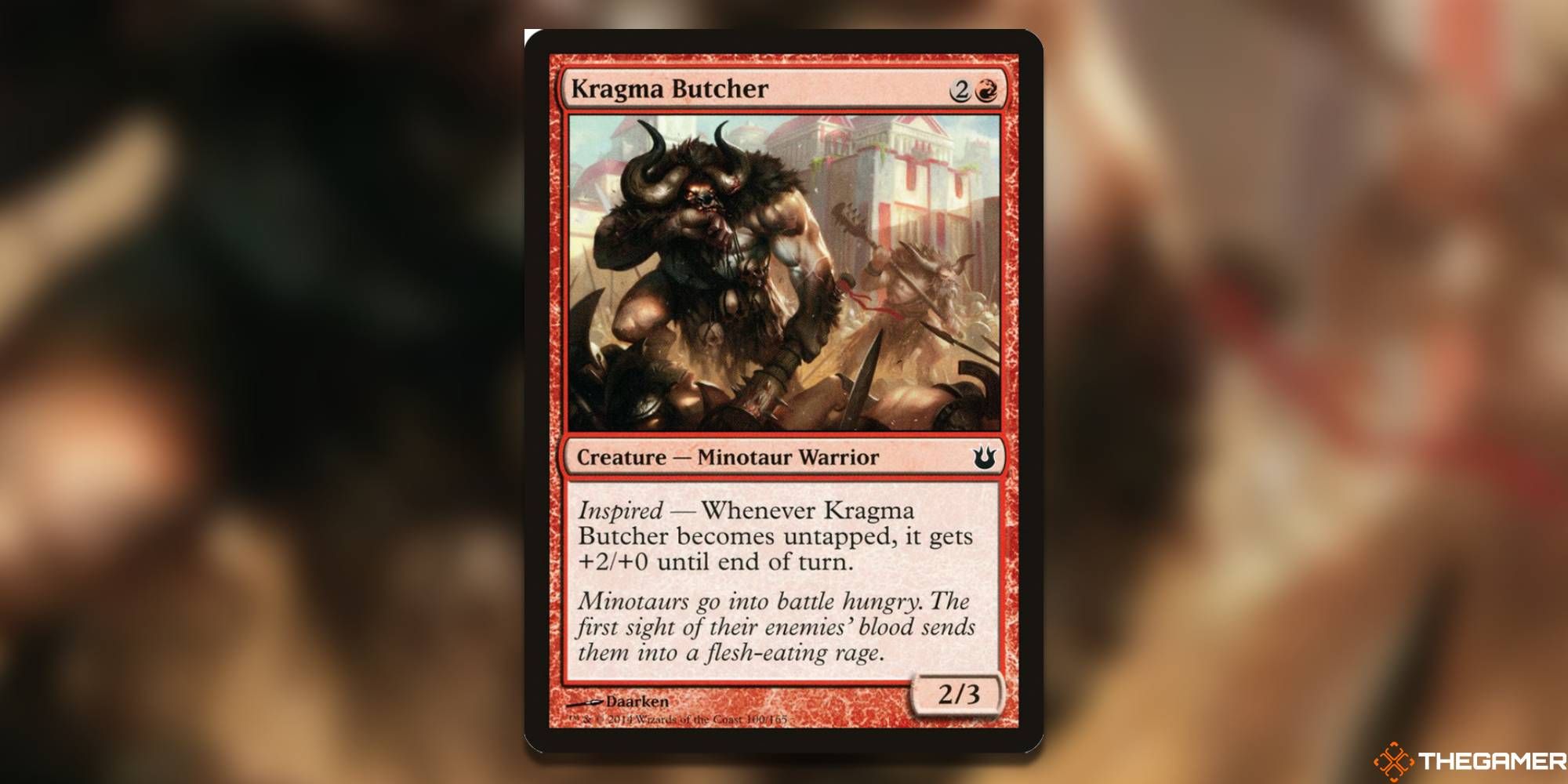 Kragma Butcher Magic The Gathering Card