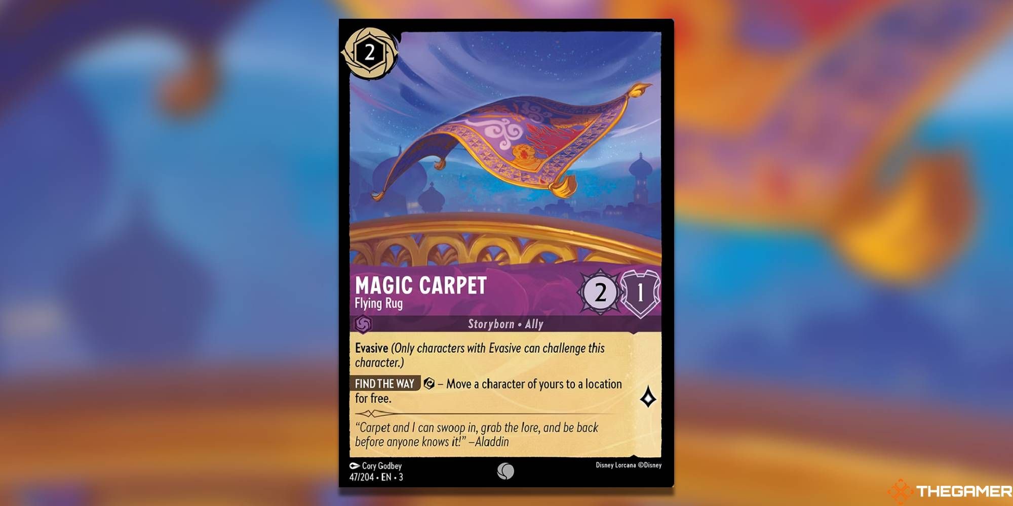 Magic Carpet Disney Lorcana Card