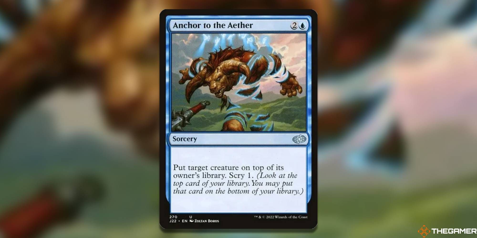 Anchor to the Aether Magic The Gathering Card
