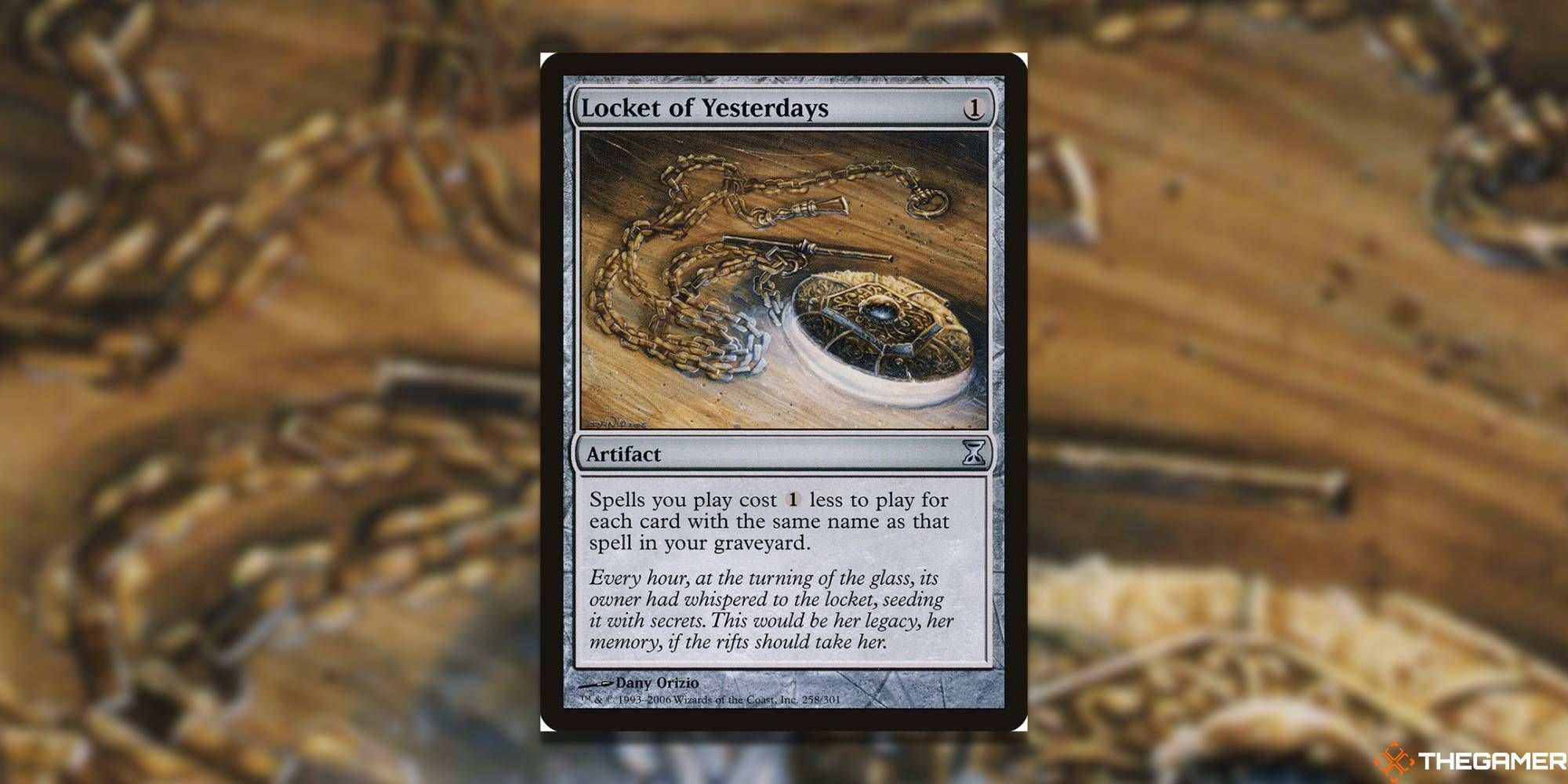 Locket Of Yesterdays Magic The Gathering Card