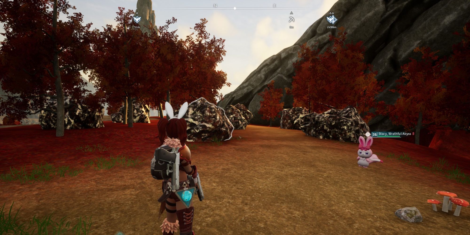 Palworld Mining site at the Desolate Church