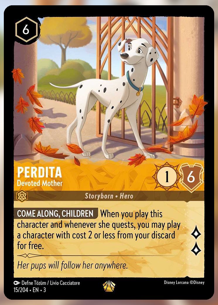 Perdita, Devoted Mother