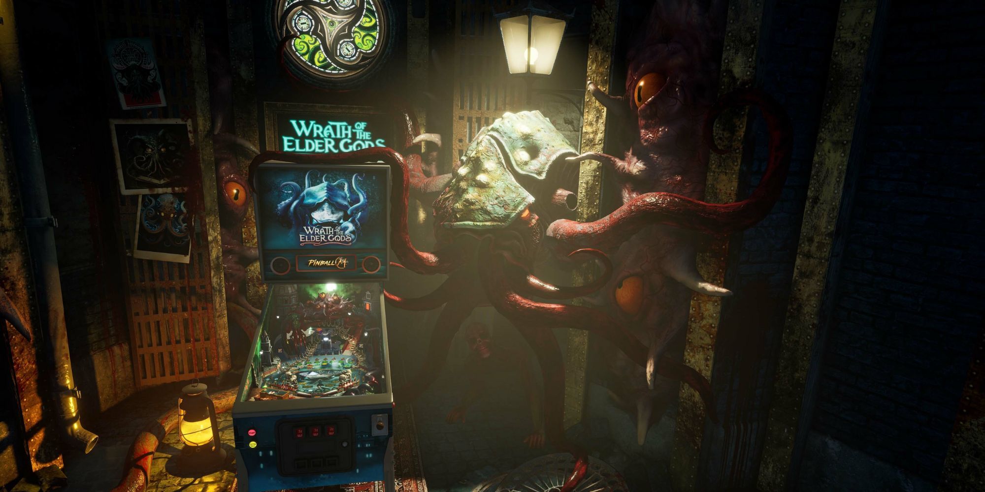 Pinball M's horror-themed board.