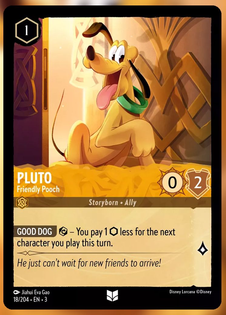 Pluto, Friendly Pooch