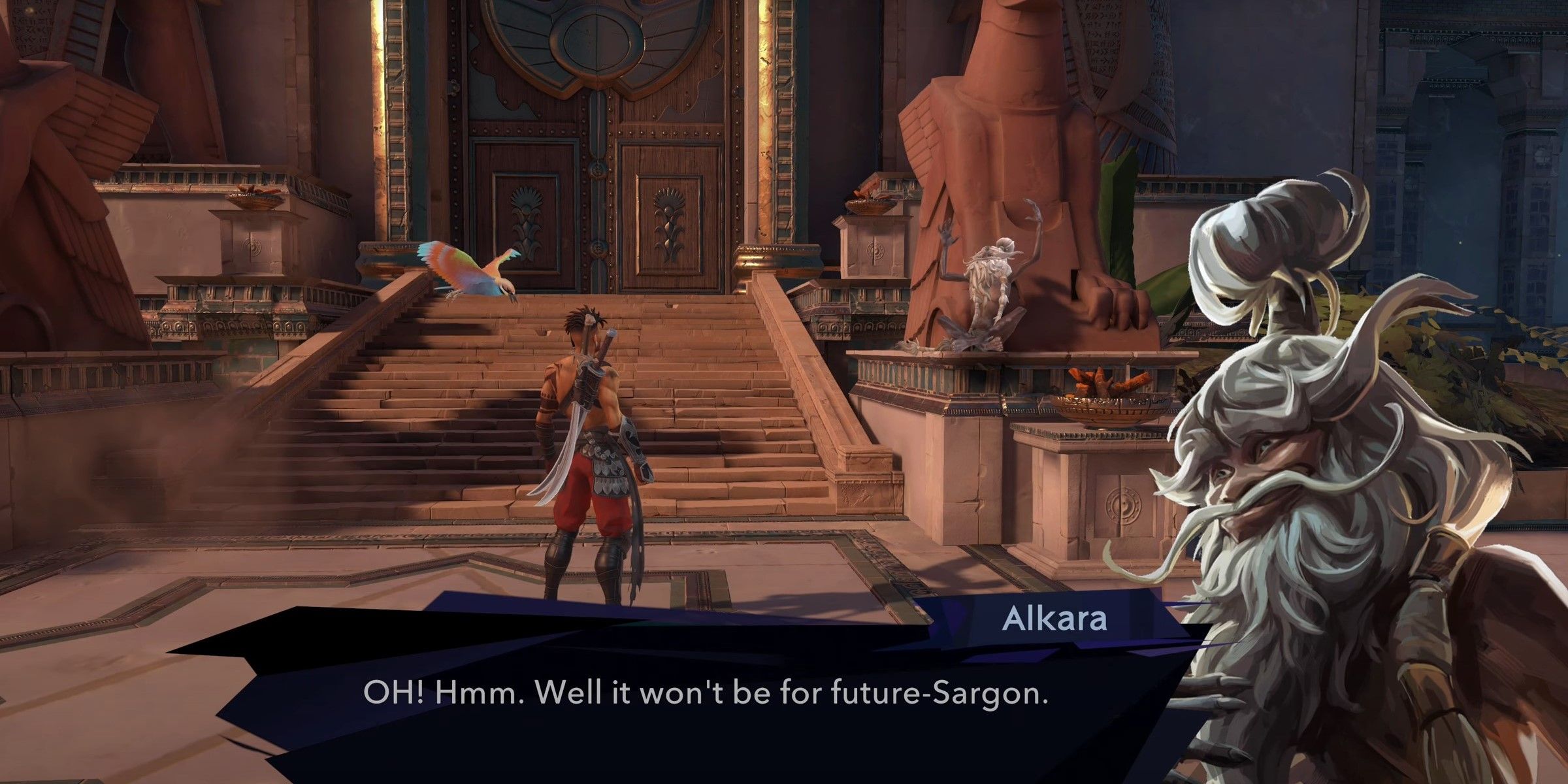 Prince Of Persia: The Lost Crown's Alkara, or the Old Man.