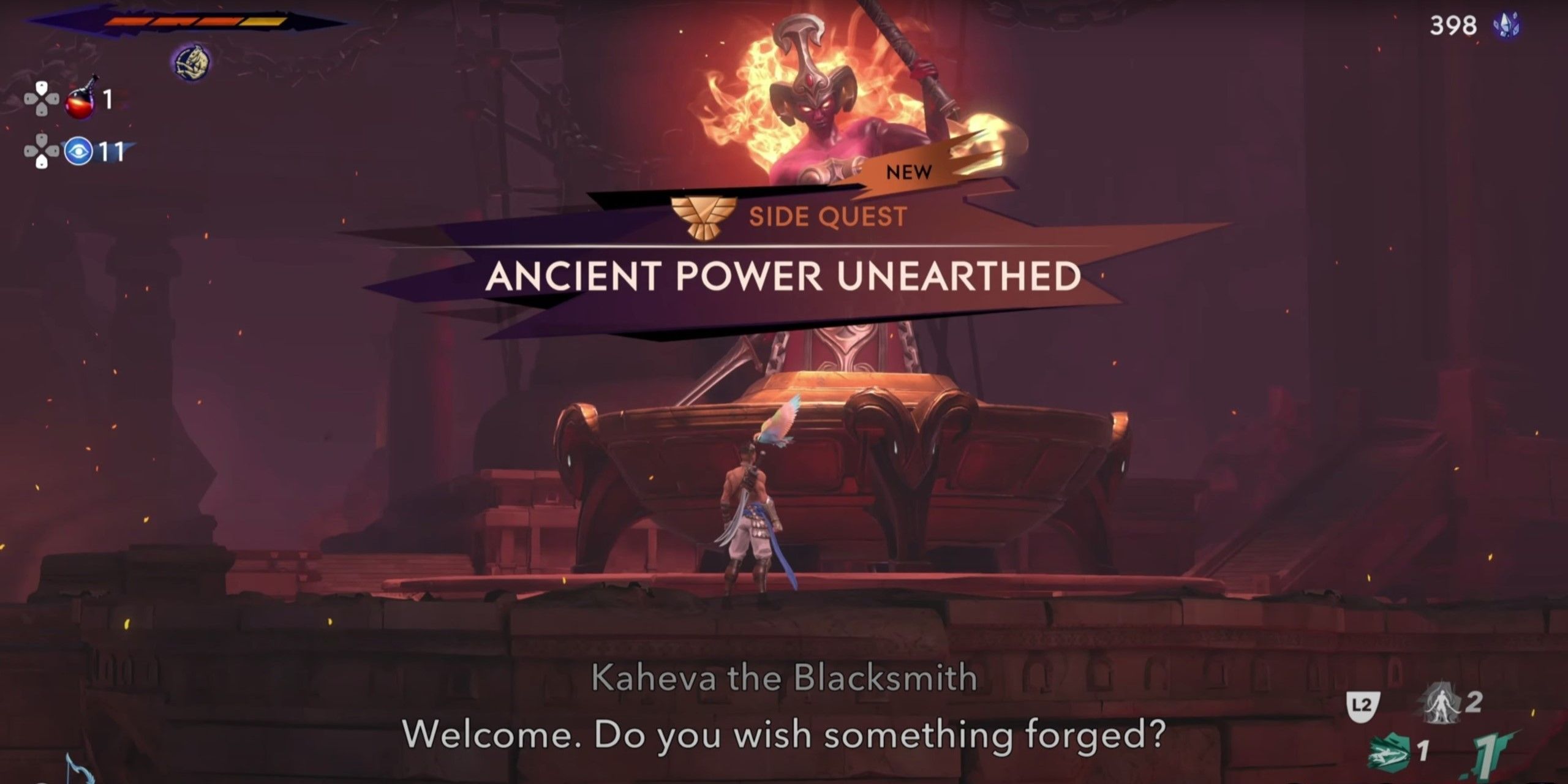 Ancient Power Unearthed Side-Quest In Prince Of Persia: The Lost Crown