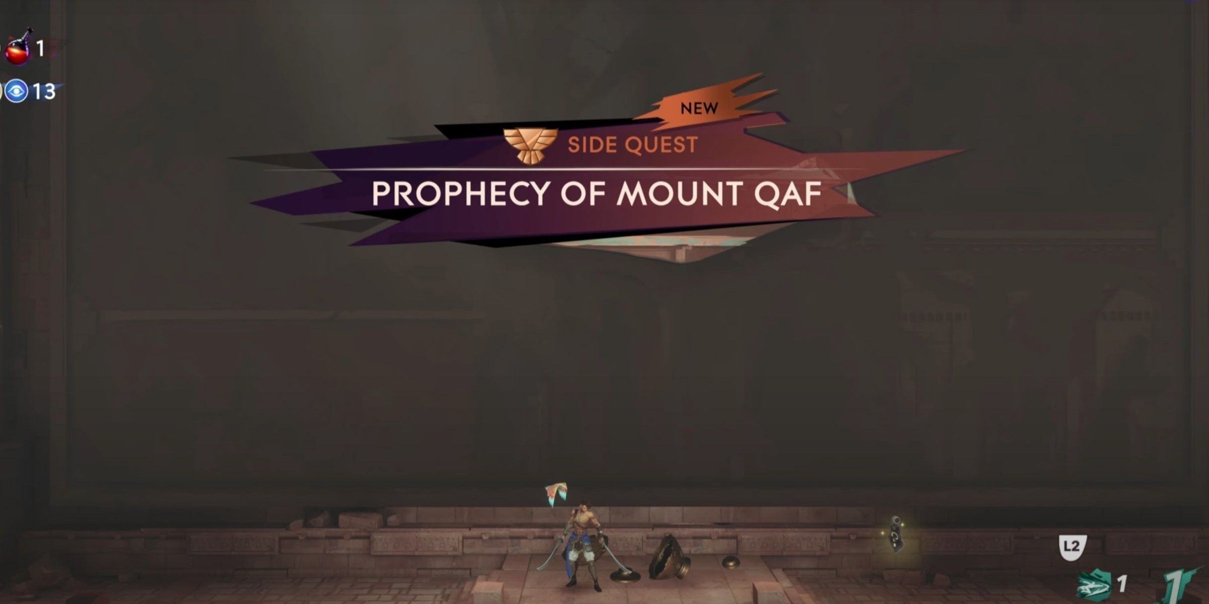 Prophecy of Mount Qaf Side-Quest In Prince Of Persia: The Lost Crown