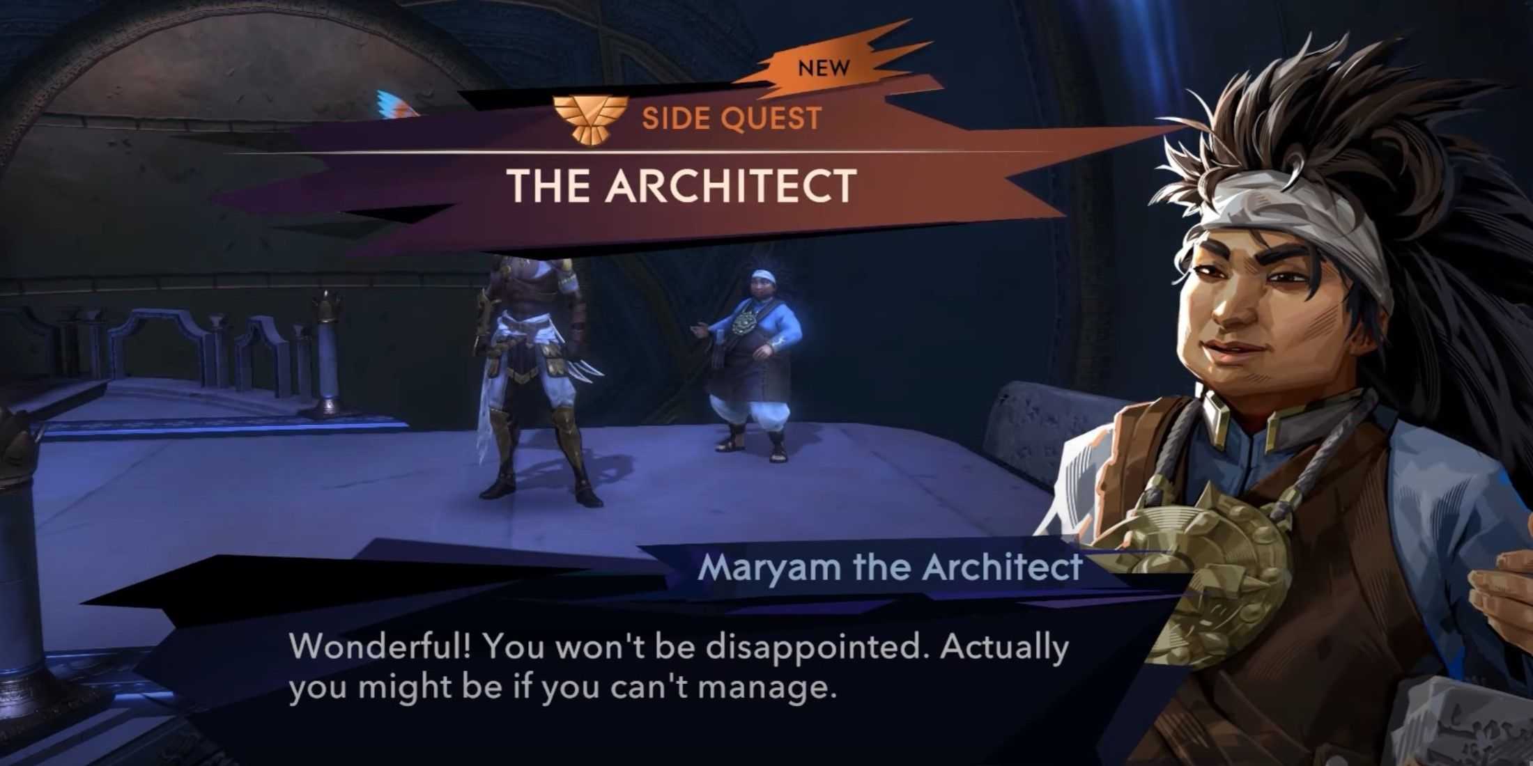 The Architect Side-Quest In Prince Of Persia: The Lost Crown