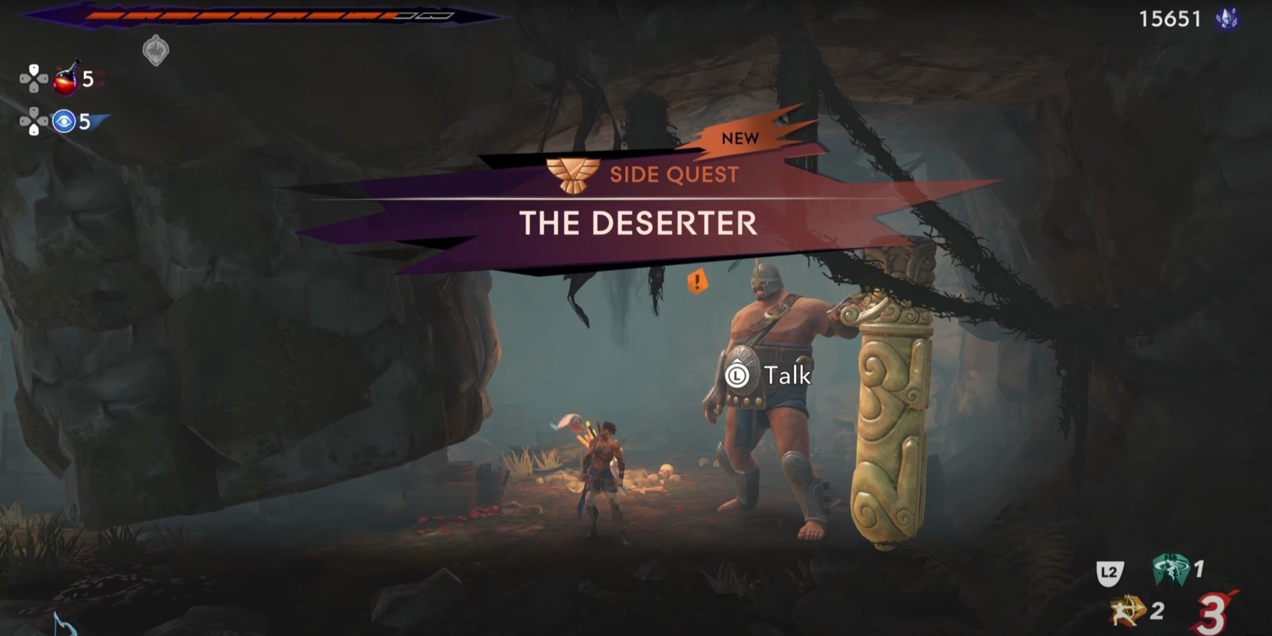 The Deserter Side-Quest In Prince Of Persia: The Lost Crown