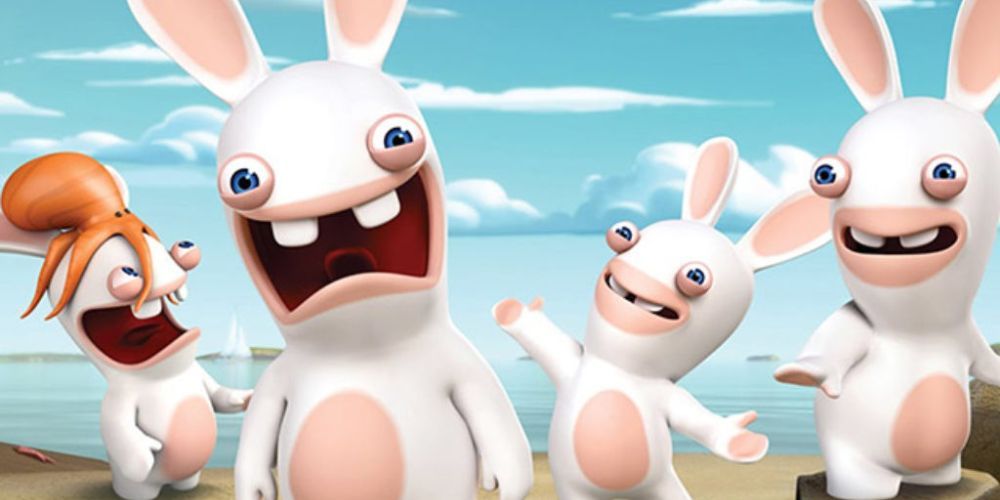 A group of the titular Rabbids from Rabbids Invasion.