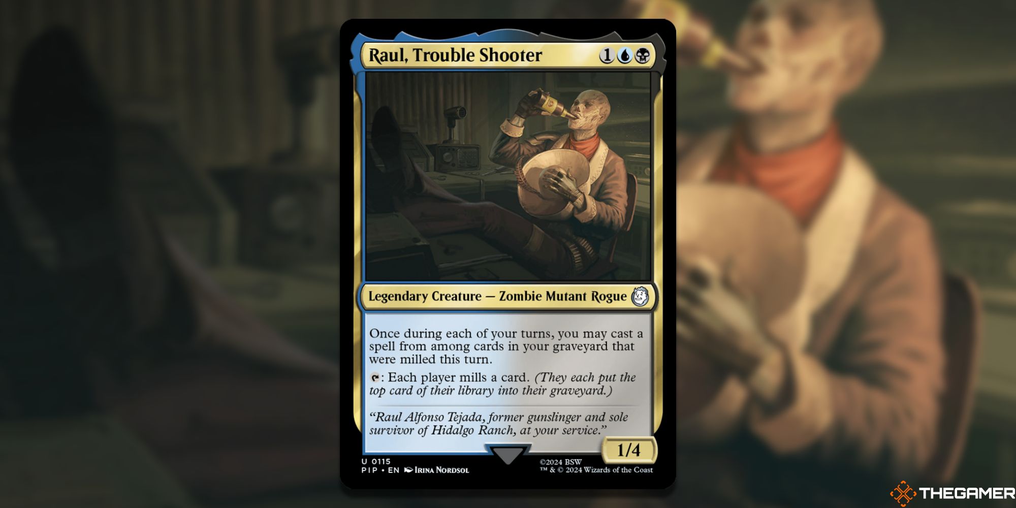 MTG: Raul, Trouble Shooter card
