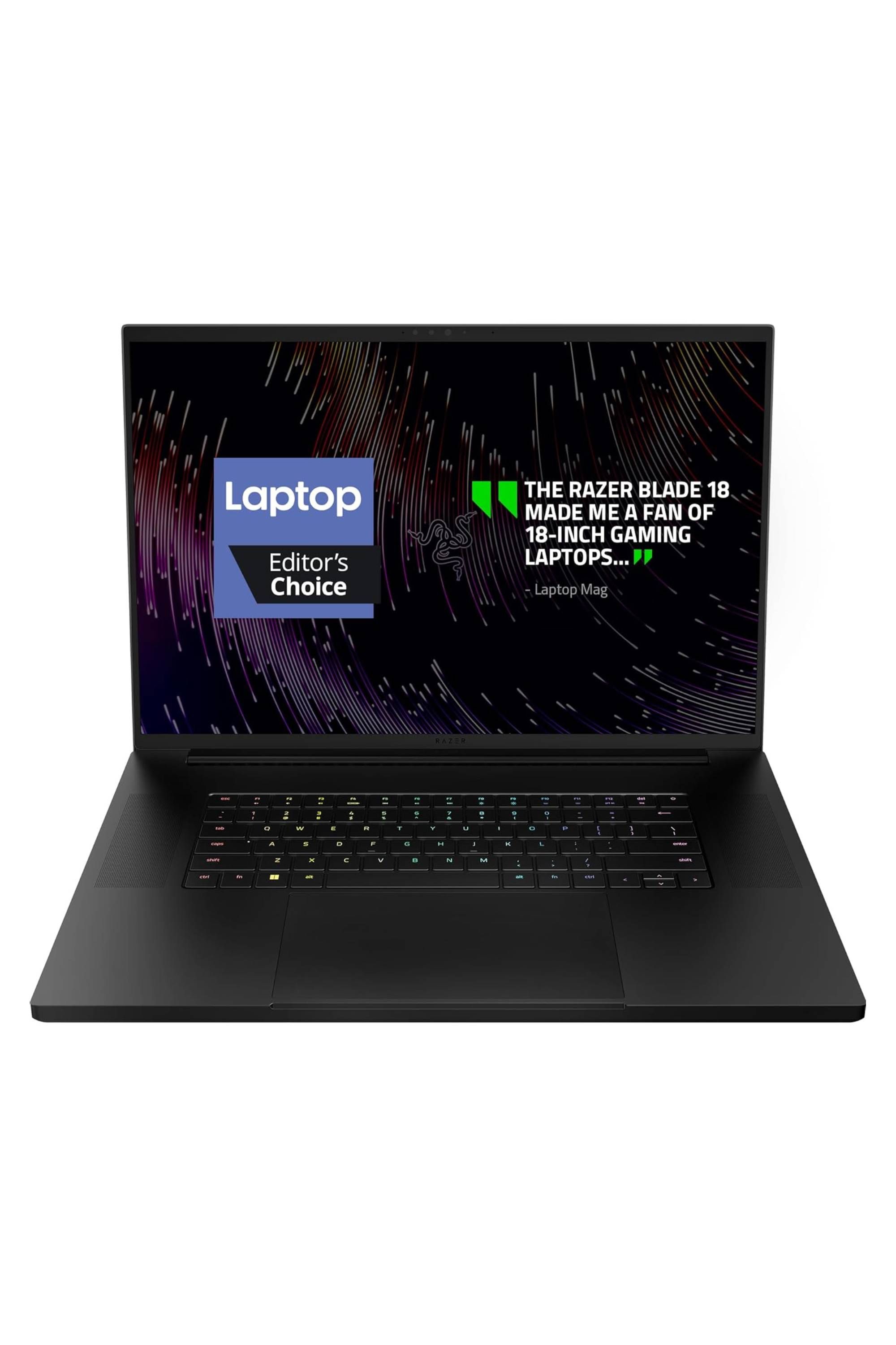 Razer Blade 18 Gaming Laptop - Intel i9 HX, GeForce RTX 4080, 32GB DDR5 RAM, 1TB SSD, 18-inch QHD 240Hz