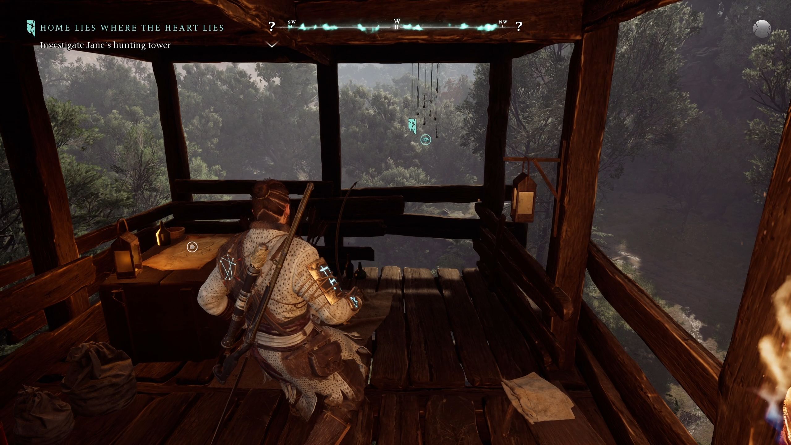 Red is at Jane's watch tower - Banishers Ghosts of New Eden