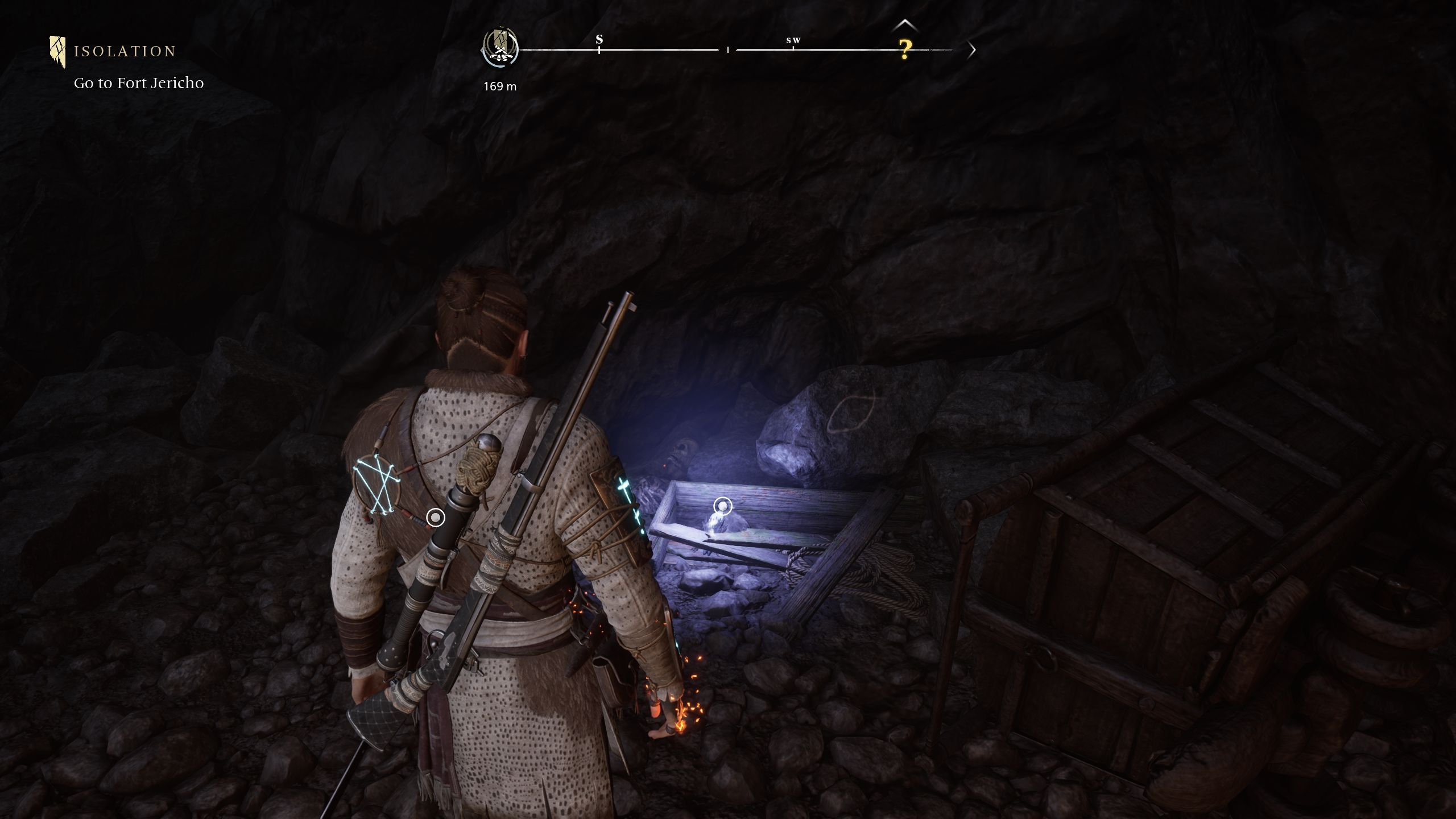 Red standing next to the second Explorer item - Banishers Ghosts of New Eden