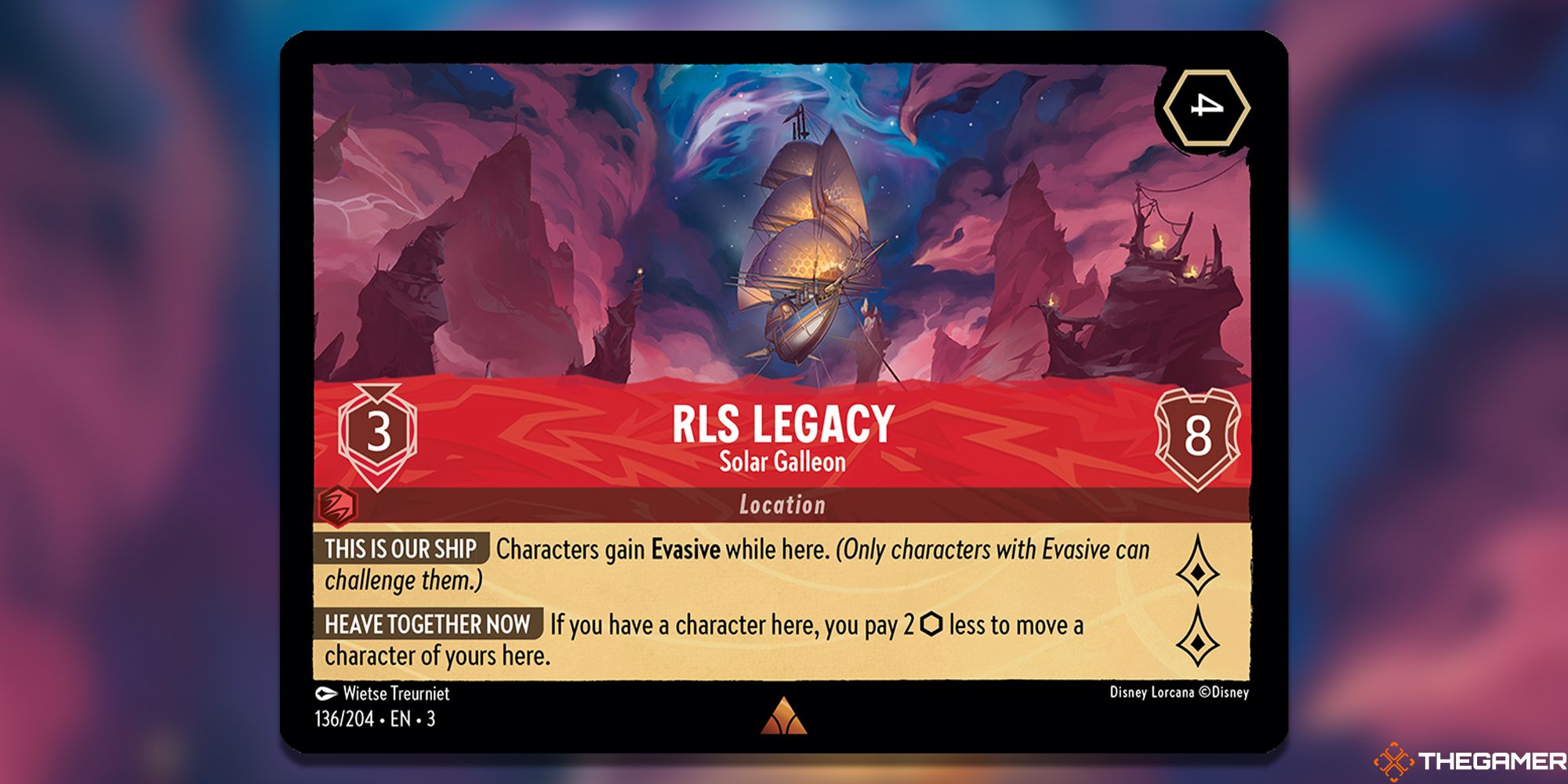 RLS Legacy, Solar Galleon