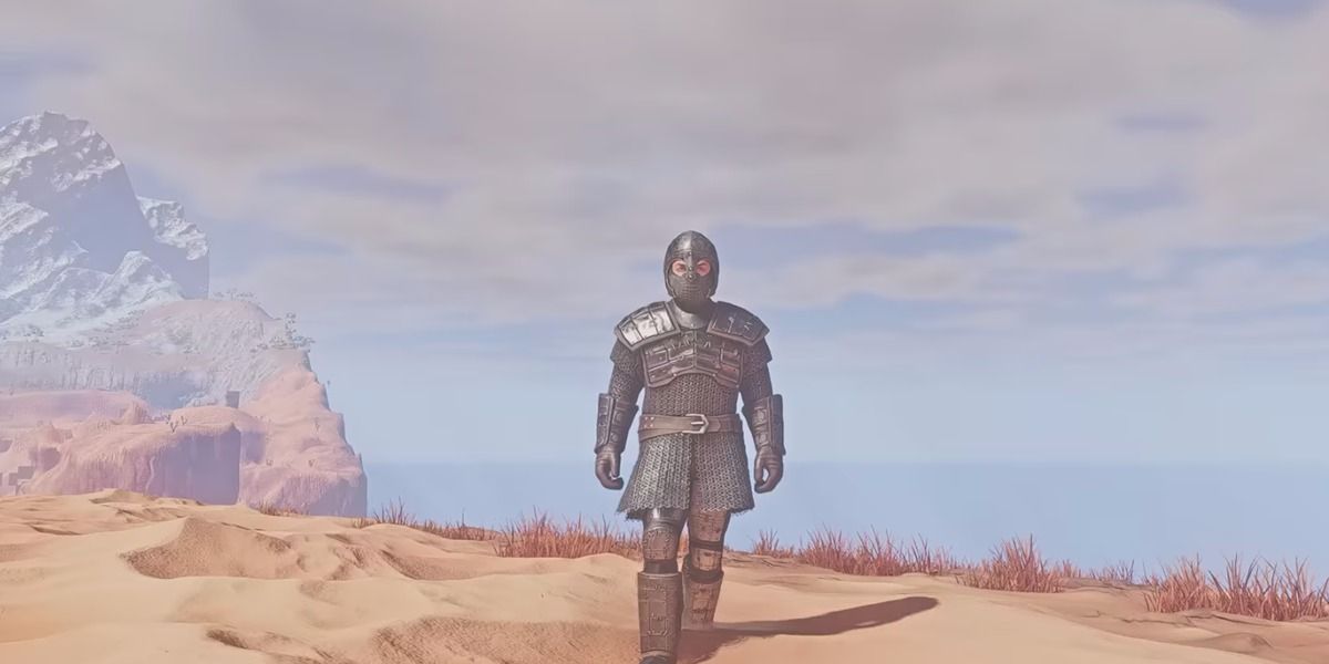 Rogue Armor shown in Enshrouded