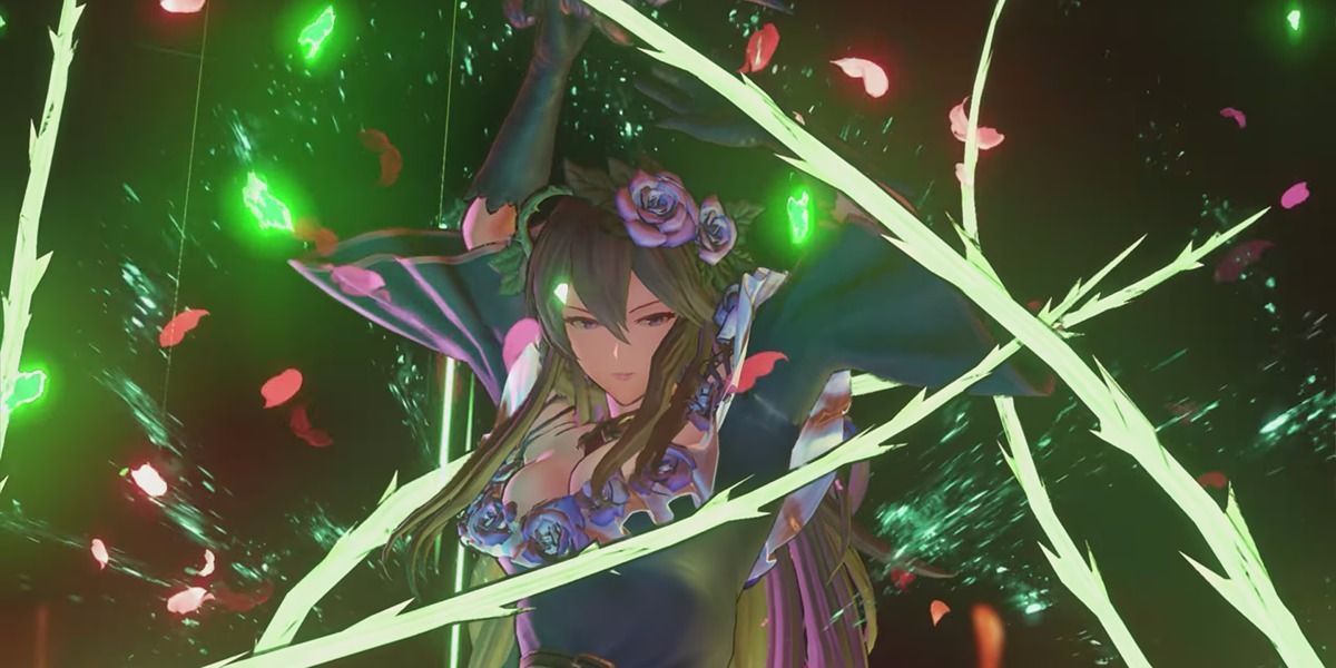 Rosetta's Sullen Rose Attack in Granblue Fantasy: Relink