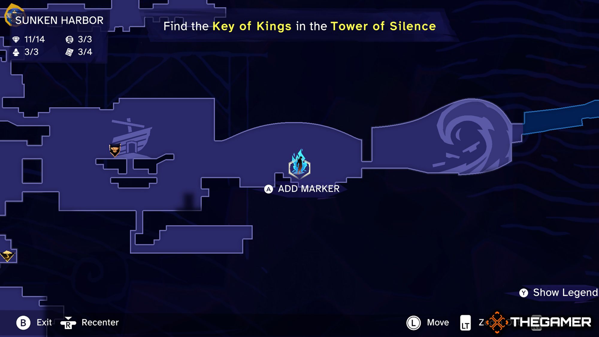 Rusted Hook Lore Item Location In Sunken Harbor Map