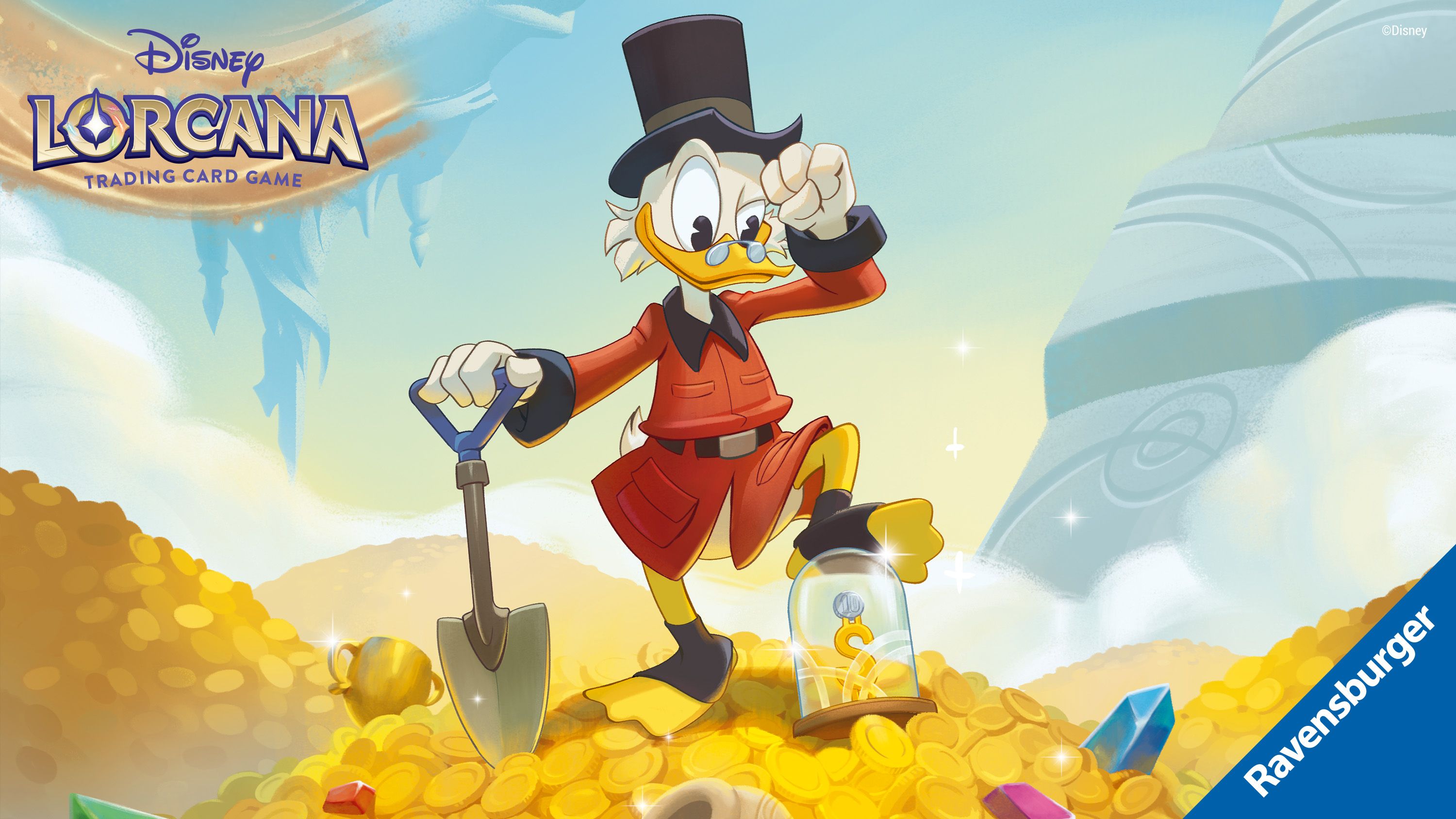 Scrooge key art lorcana inklands