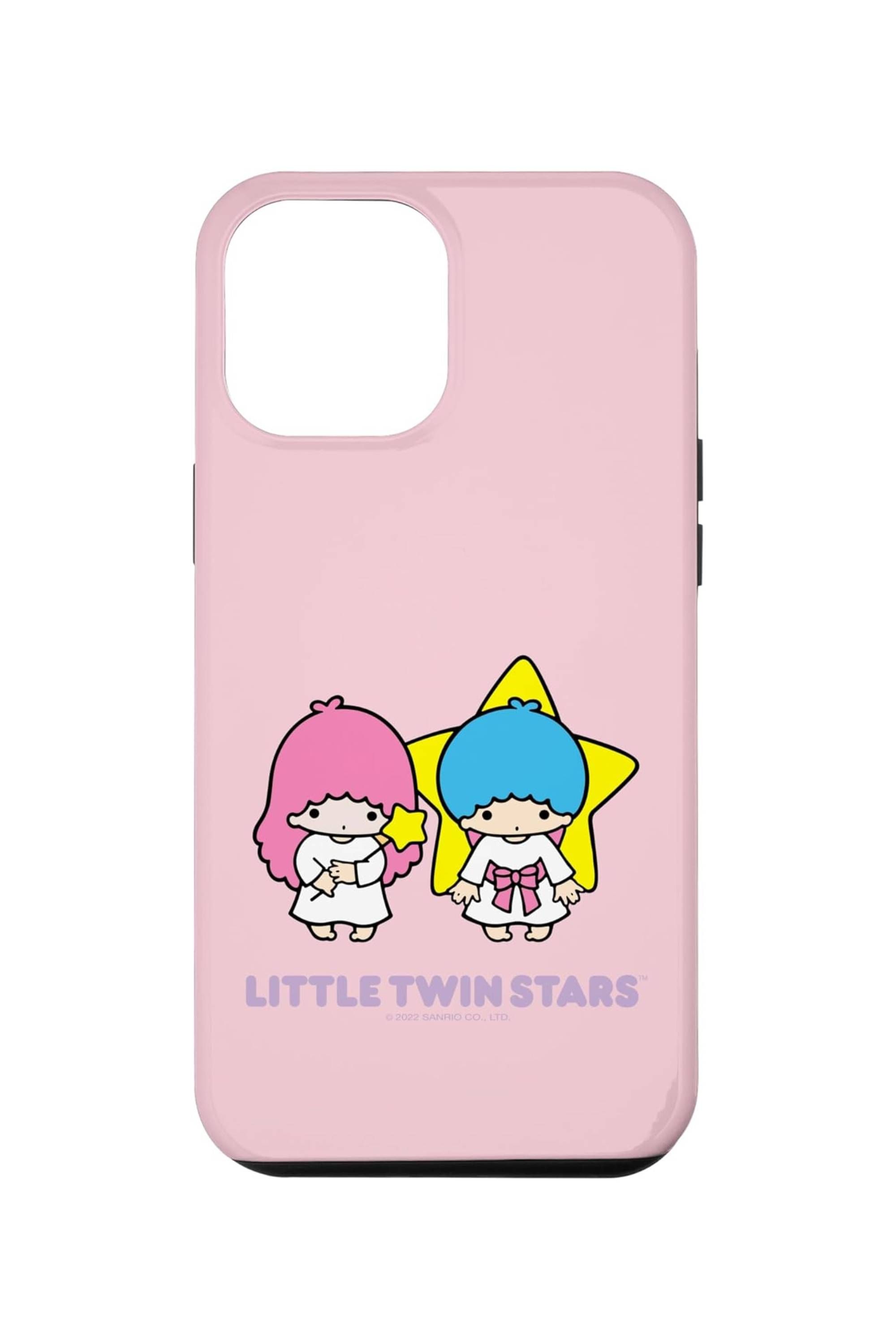 Sanrio iPhone 13 Pro Max LittleTwinStars Character Front and Back Case