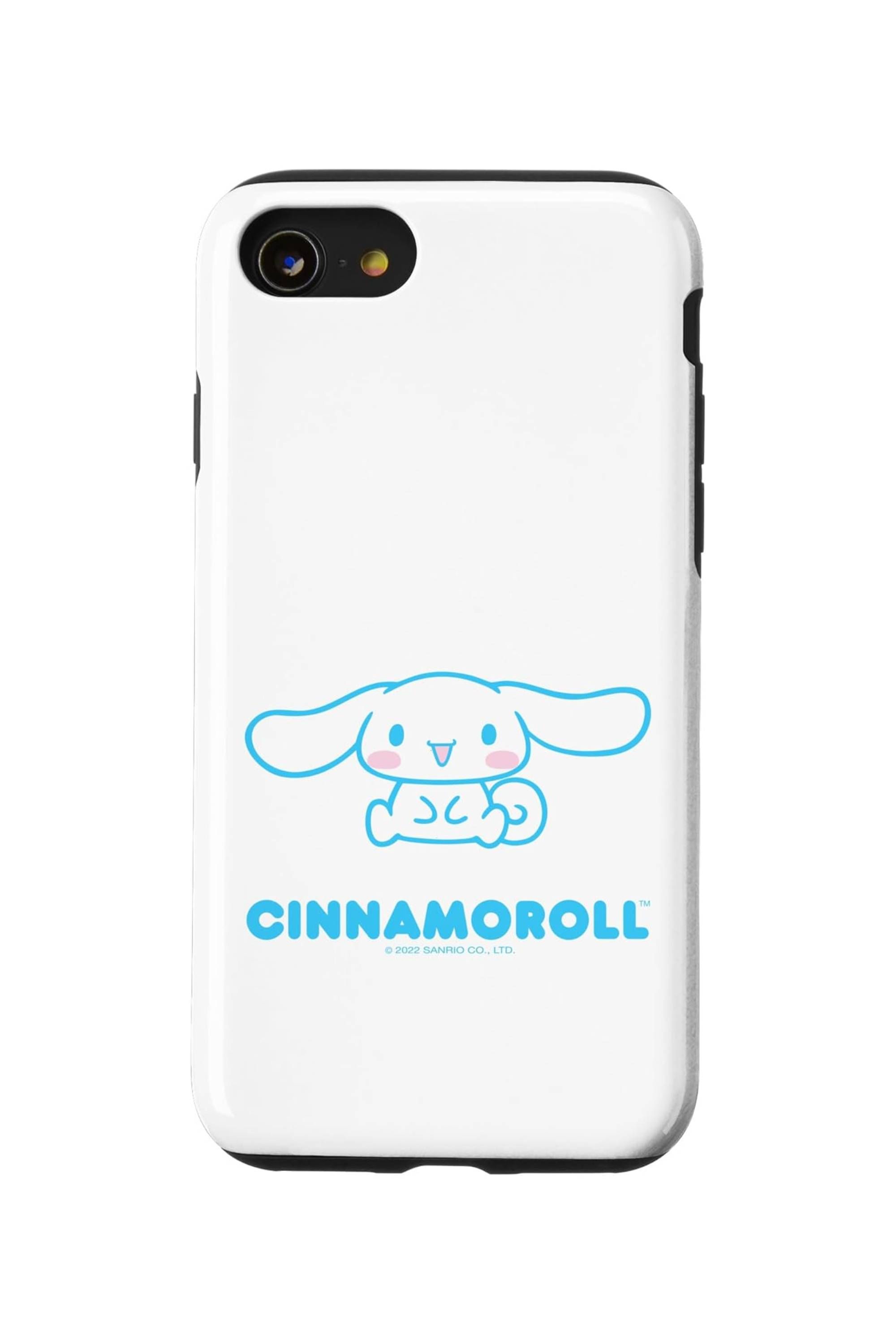 Sanrio iPhone SE (2020)-7-8 Cinnamoroll Character Front and Back Case