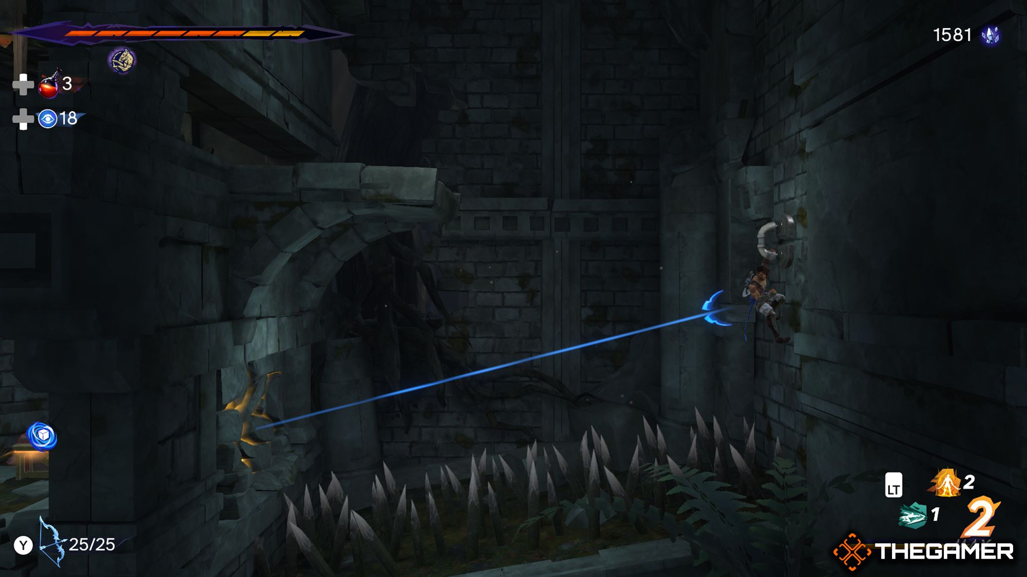 Sargon Aiming With His Dimensional Claw