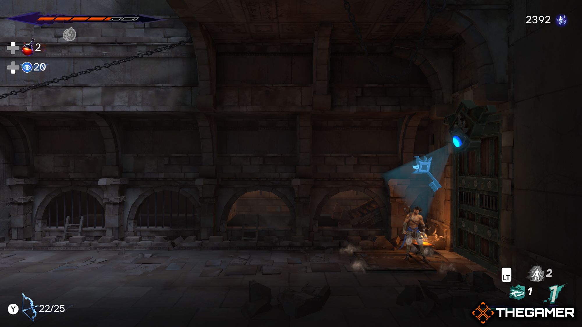 Sargon Entering A Door With Holy Scholarship Key
