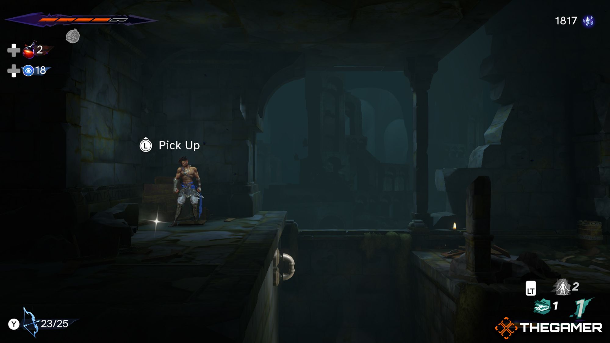 Sargon Next To A Lore Item