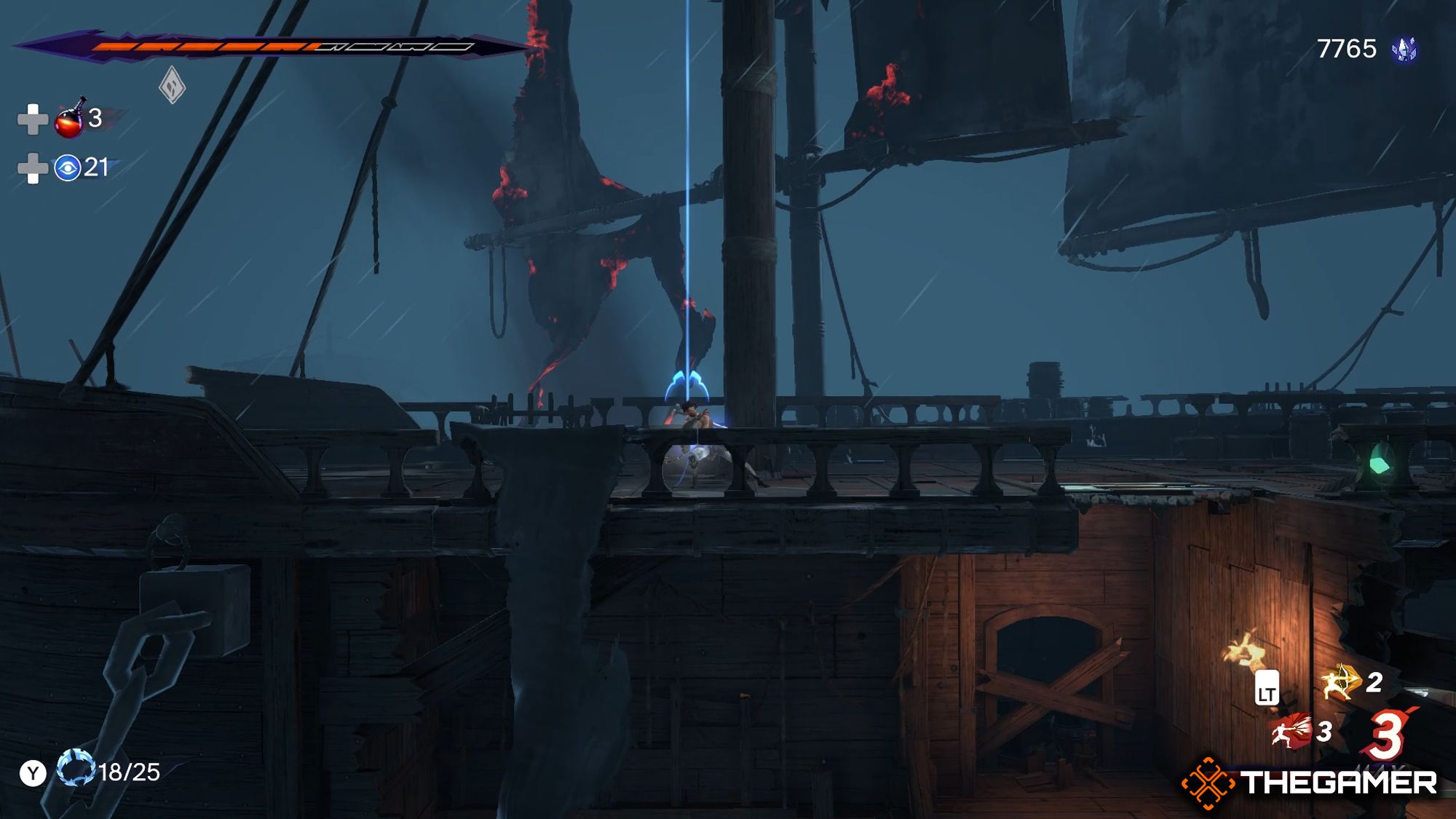 Sargon Shooting An Arrow On A Ship's Deck