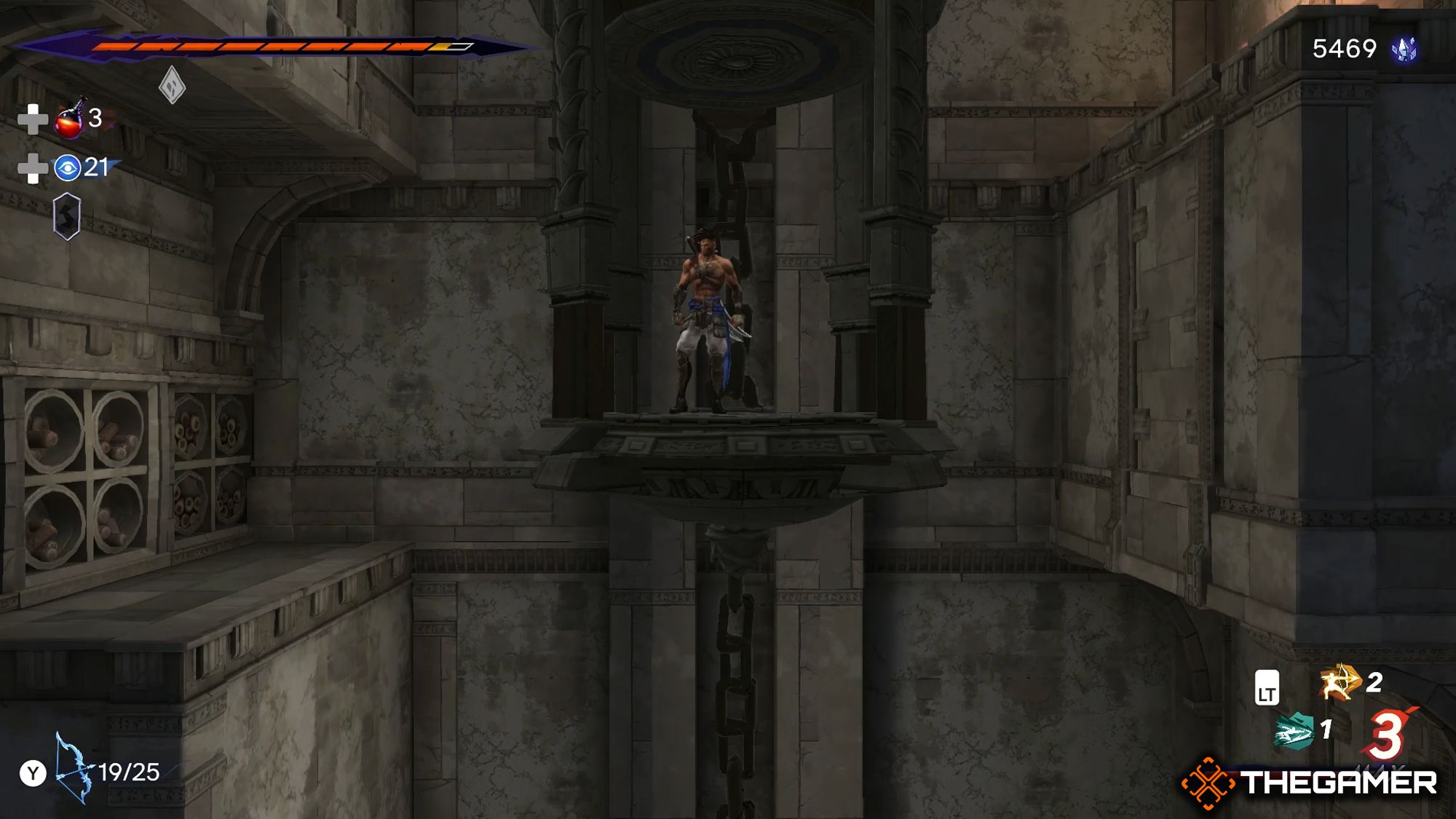 Sargon Using A Lift