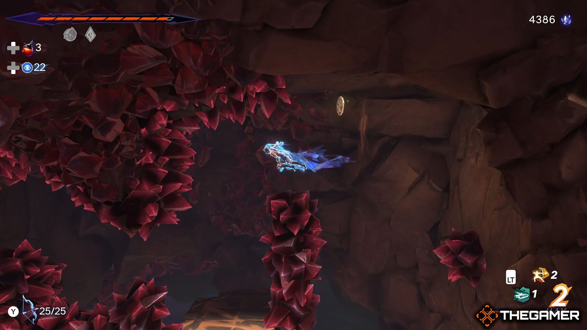 Sargon Using Rush of the Simurgh Power In Pit of Eternal Sands