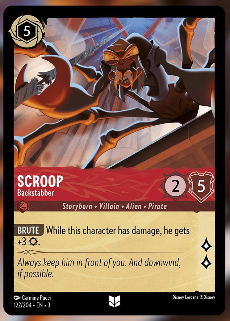 Scroop, Backstabber