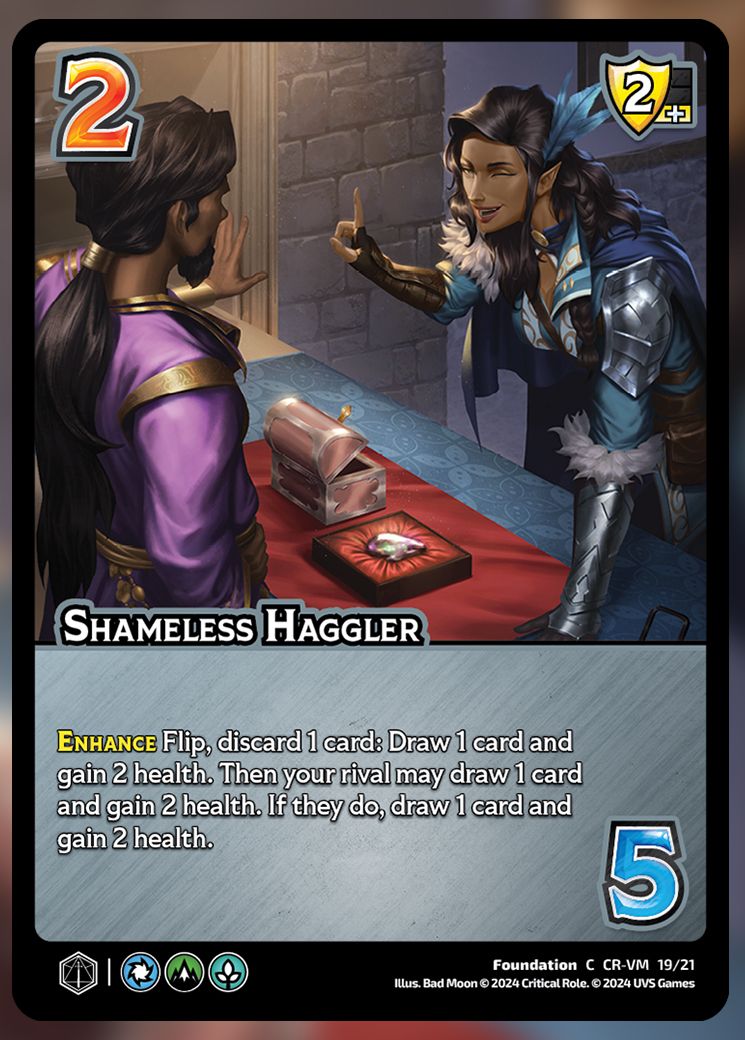 SHameless Haggler