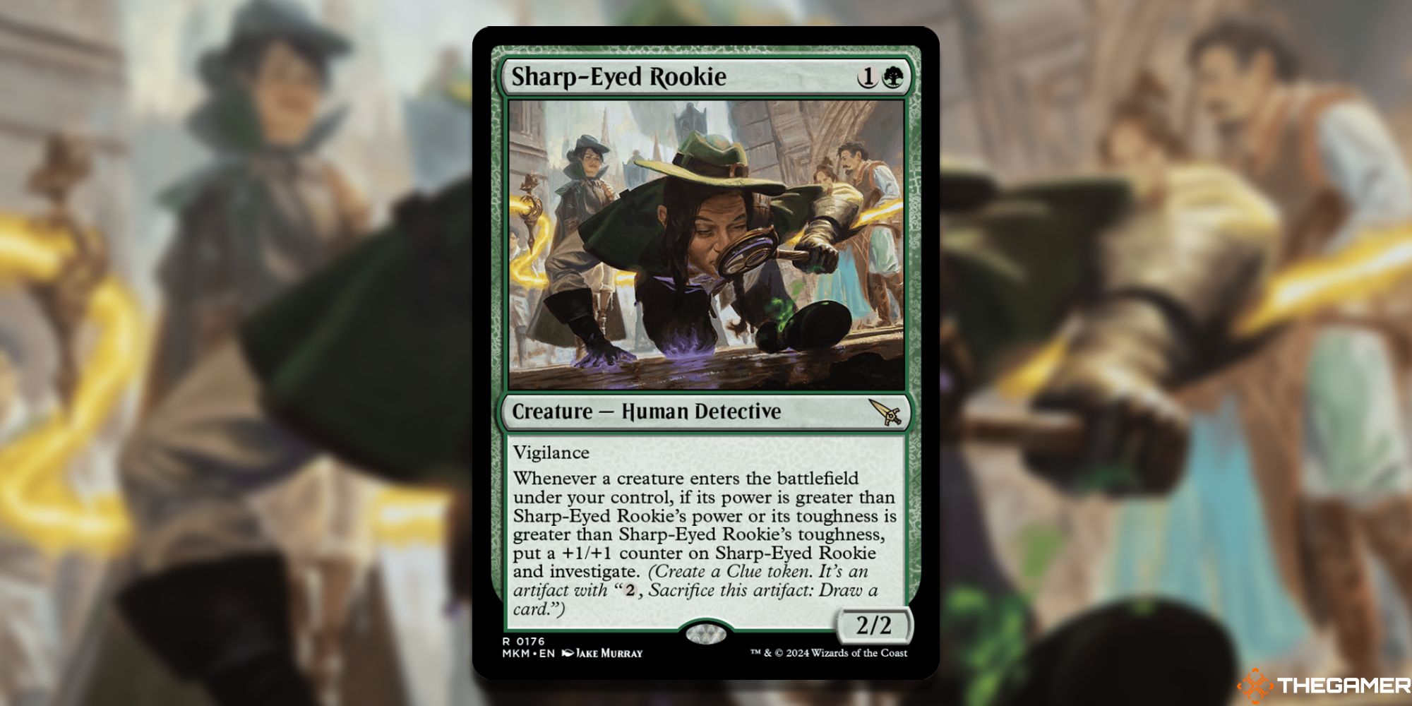 MTG: Sharp-Eyed Rookie card