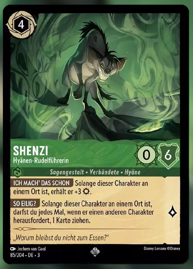 Shenzi, Hyena Packleader