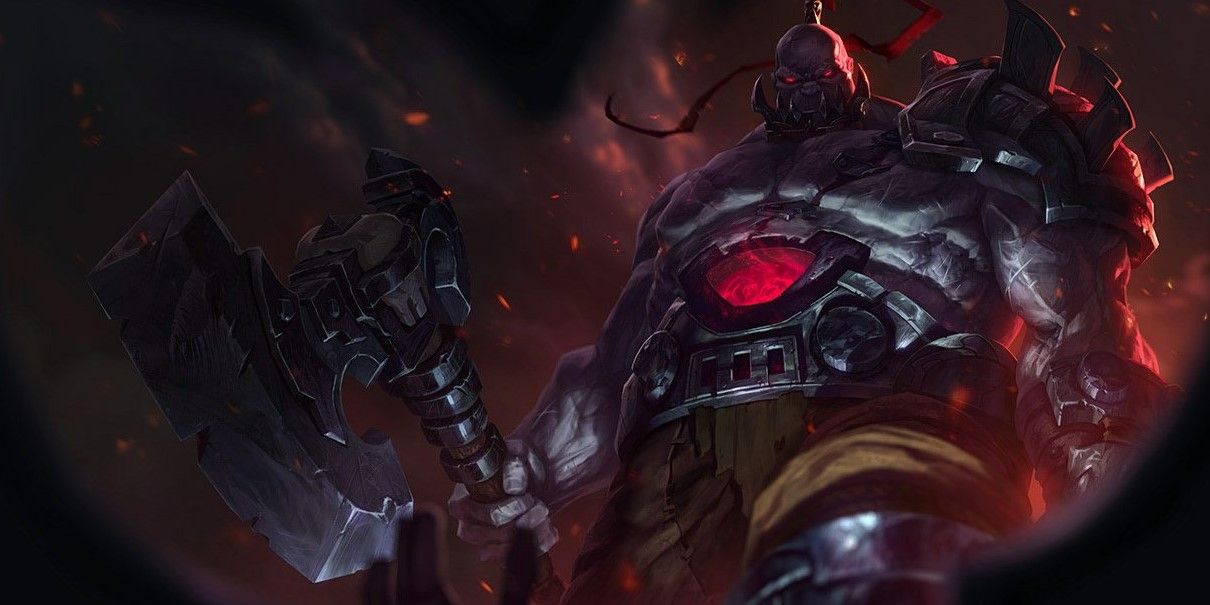 Sion's Splash Art in League Of Legends