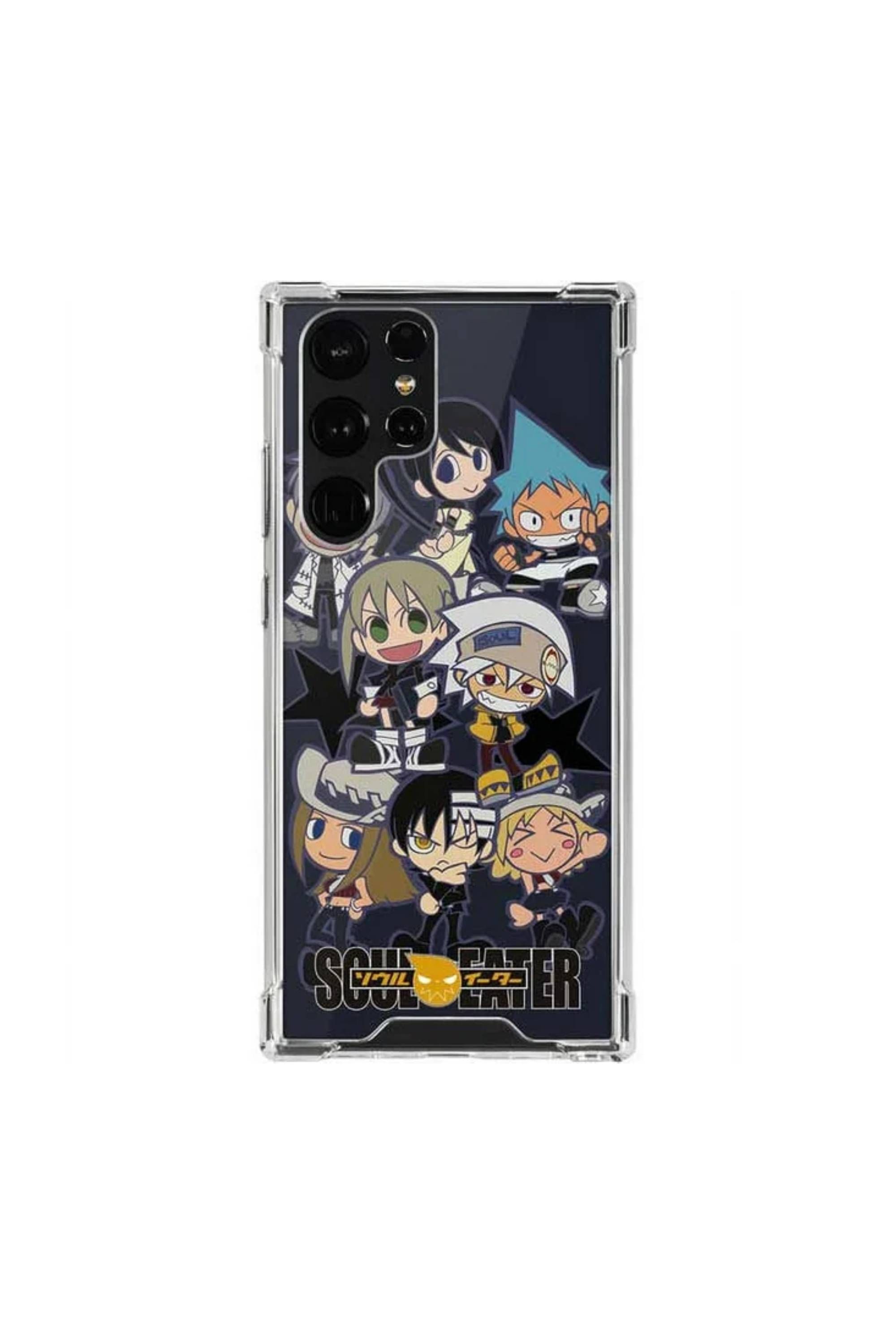 Skinit Soul Eater Characters Galaxy S22 Ultra Clear Case