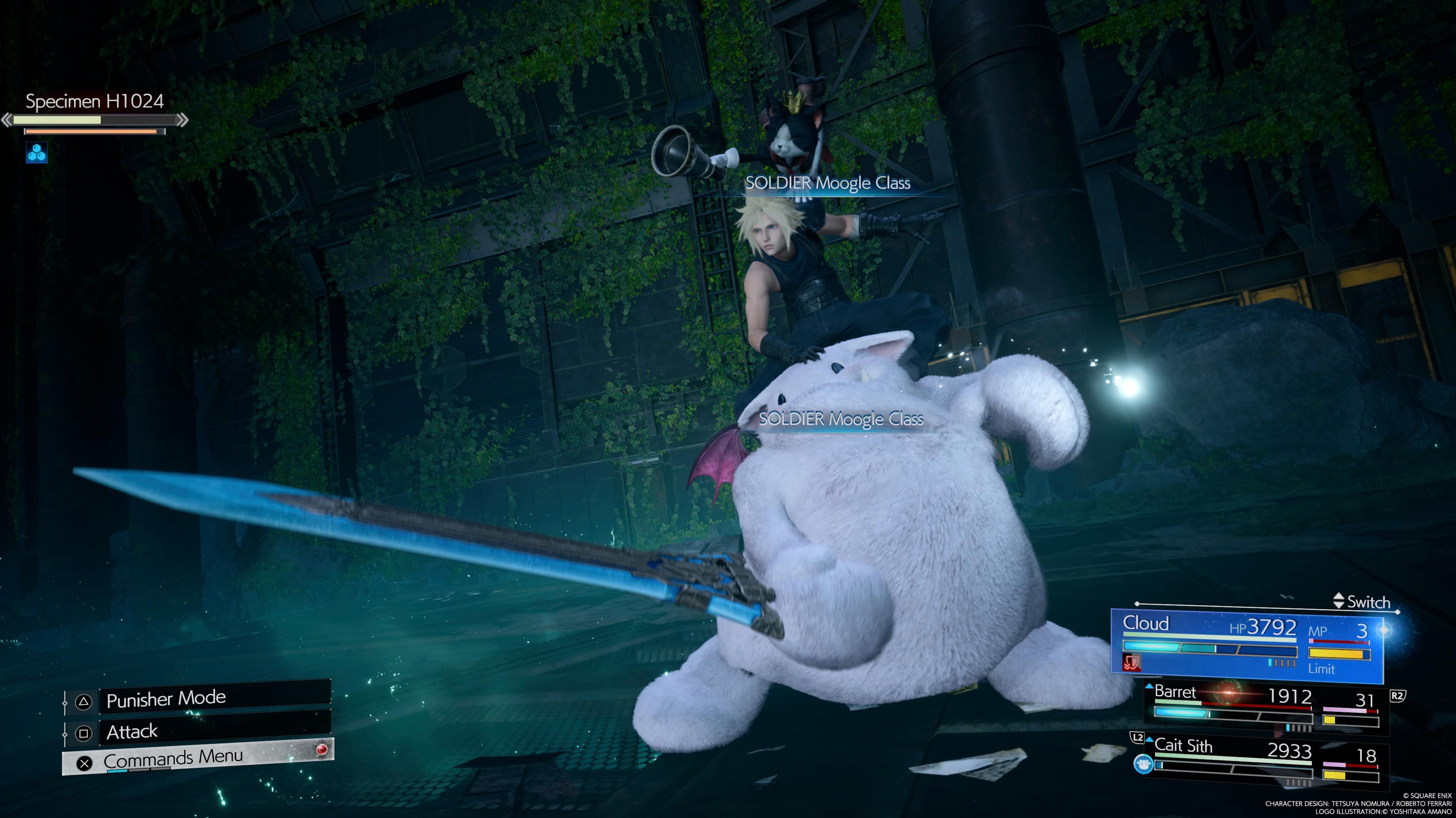 SOLDIER Moogle Class, a Synergy Skill, is executed in Gongaga in FF7 Rebirth