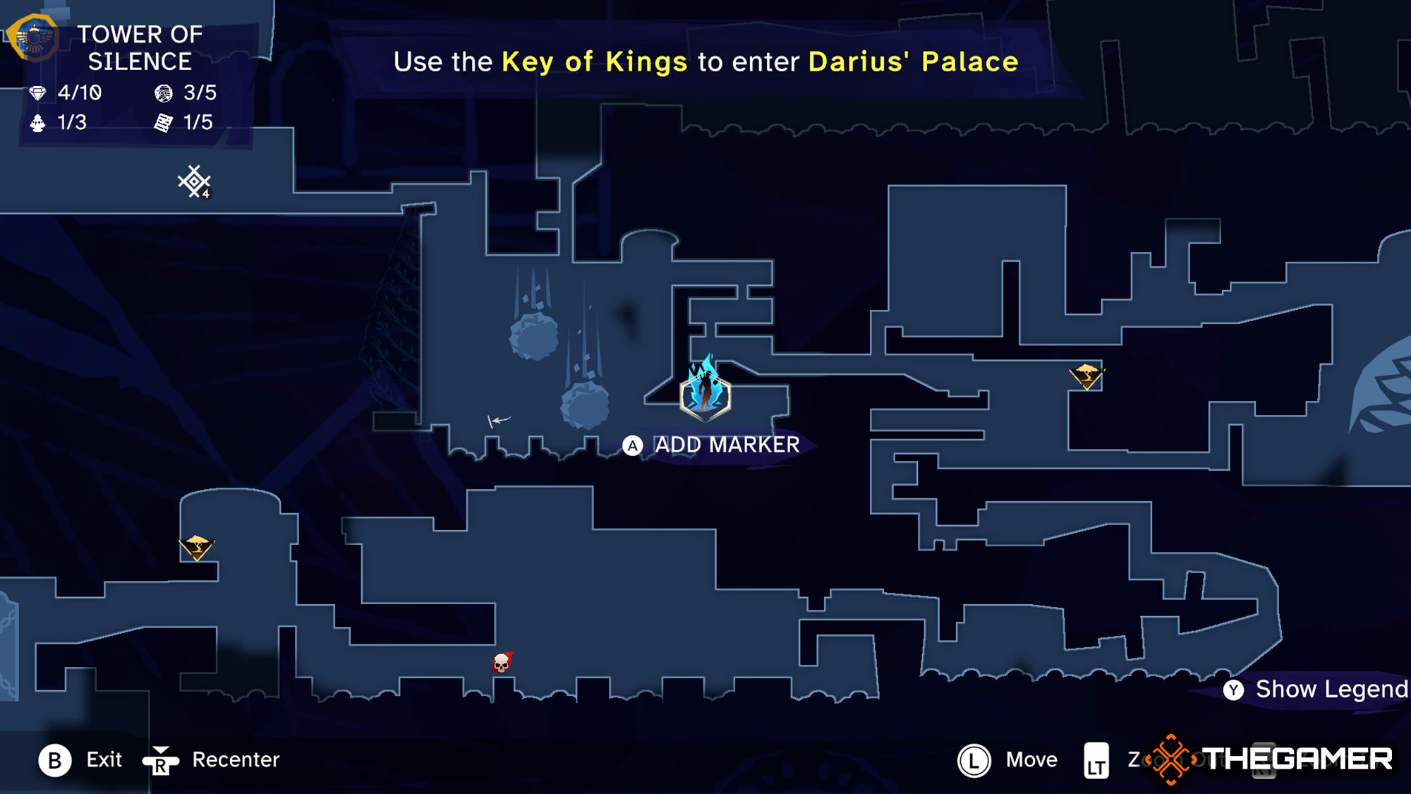Spirited-Sand Jar 1 Location In Tower Of Silence