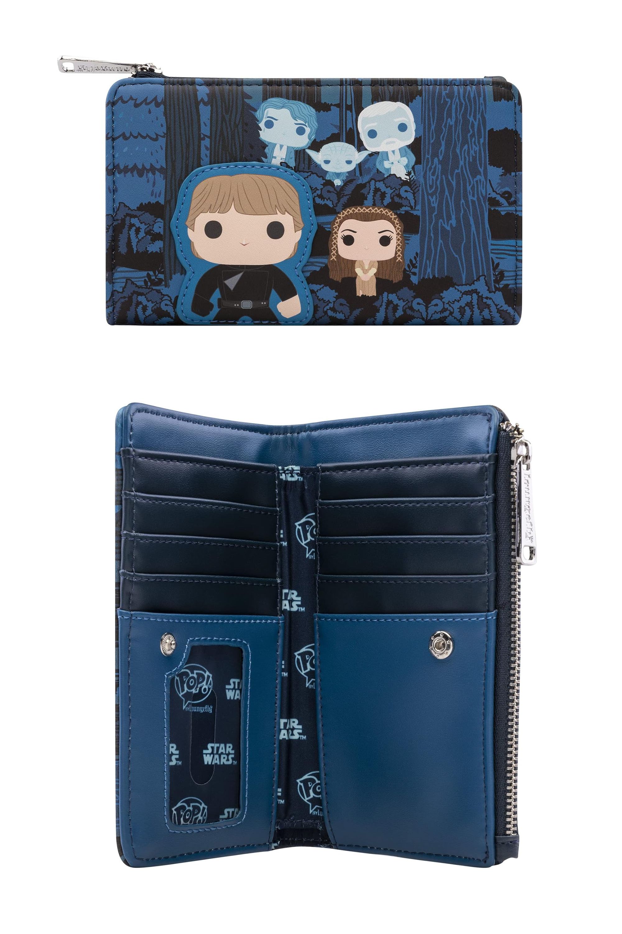 Product Image Star Wars Force Ghosts Loungefly Wallet