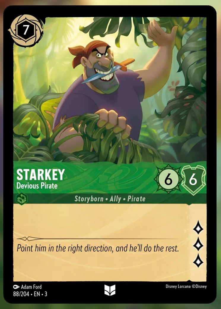 Starkey, Devious Pirate