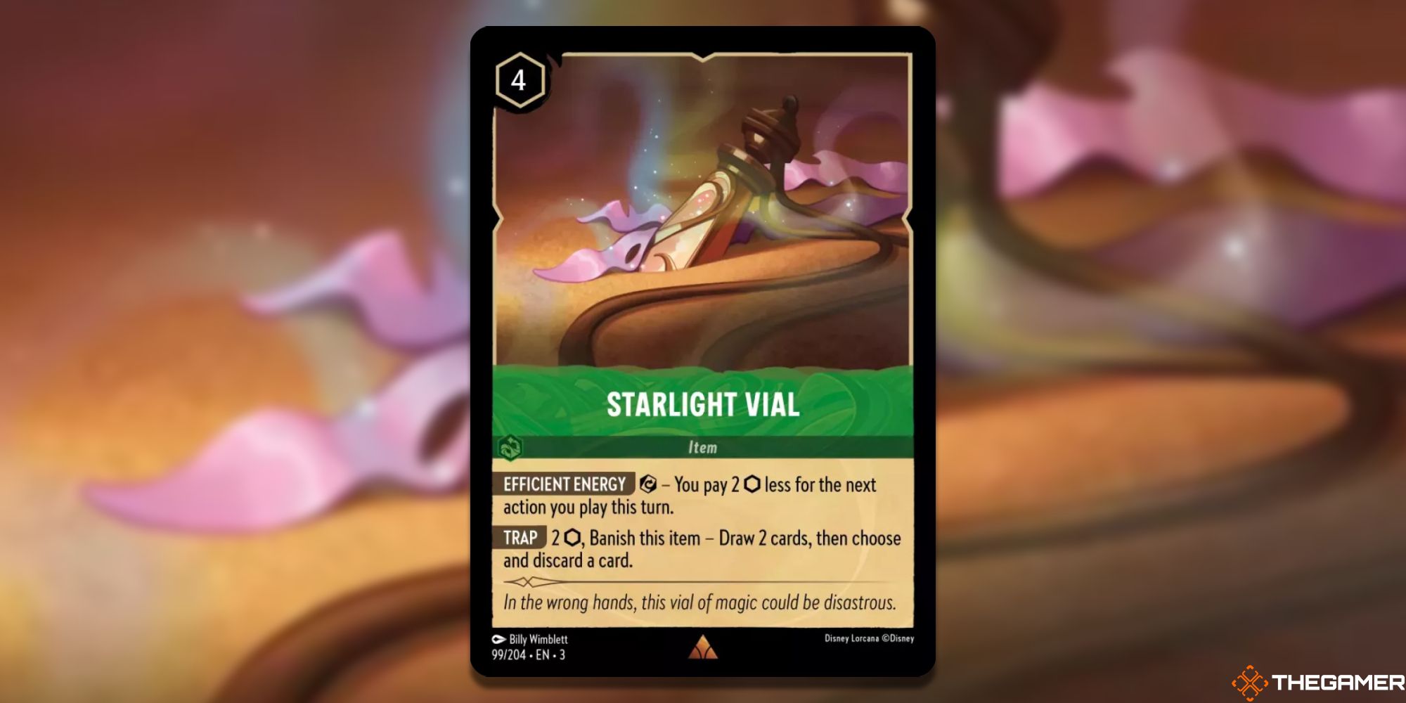 Disney Lorcana: Starlight Vial card