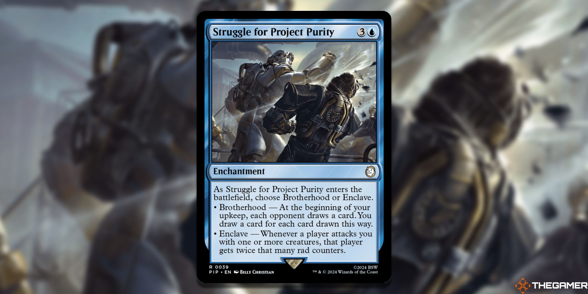 MTG: Struggle for Project Purity card